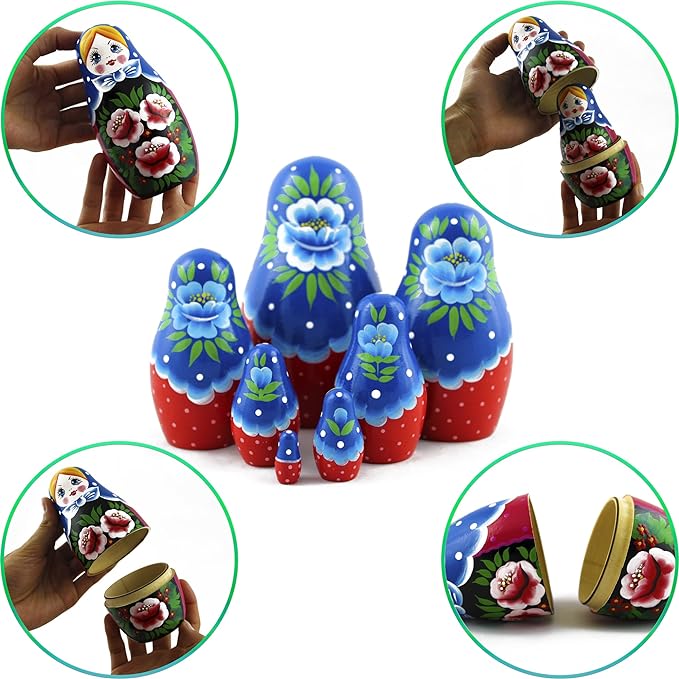 Nesting Dolls 7 pcs Babushka