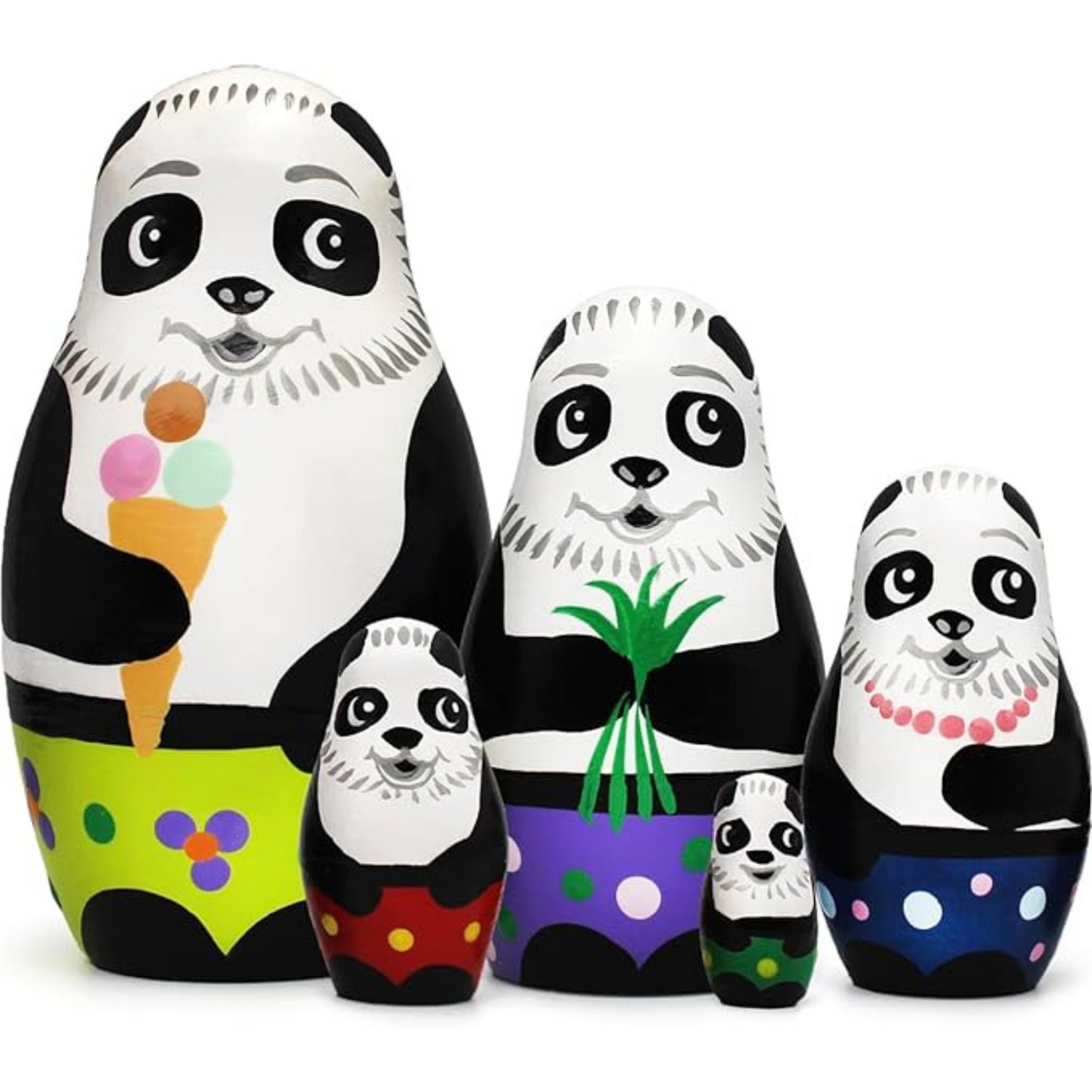 Nesting Dolls Panda 5 pcs